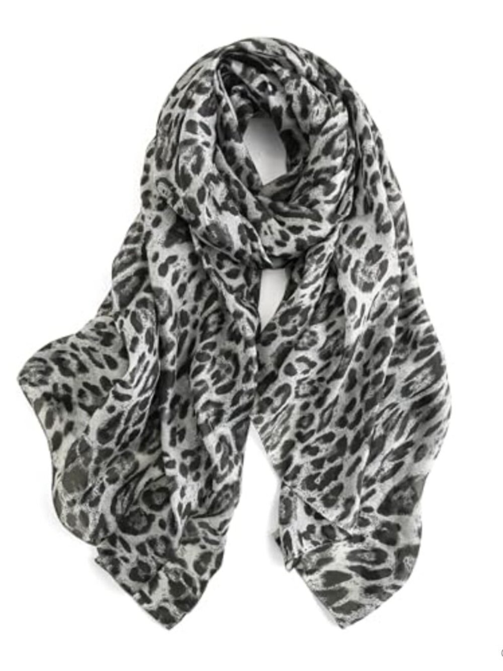 100% Mulberry Silk Scarf Large Floral Shawl Wrap Lightweight Gift